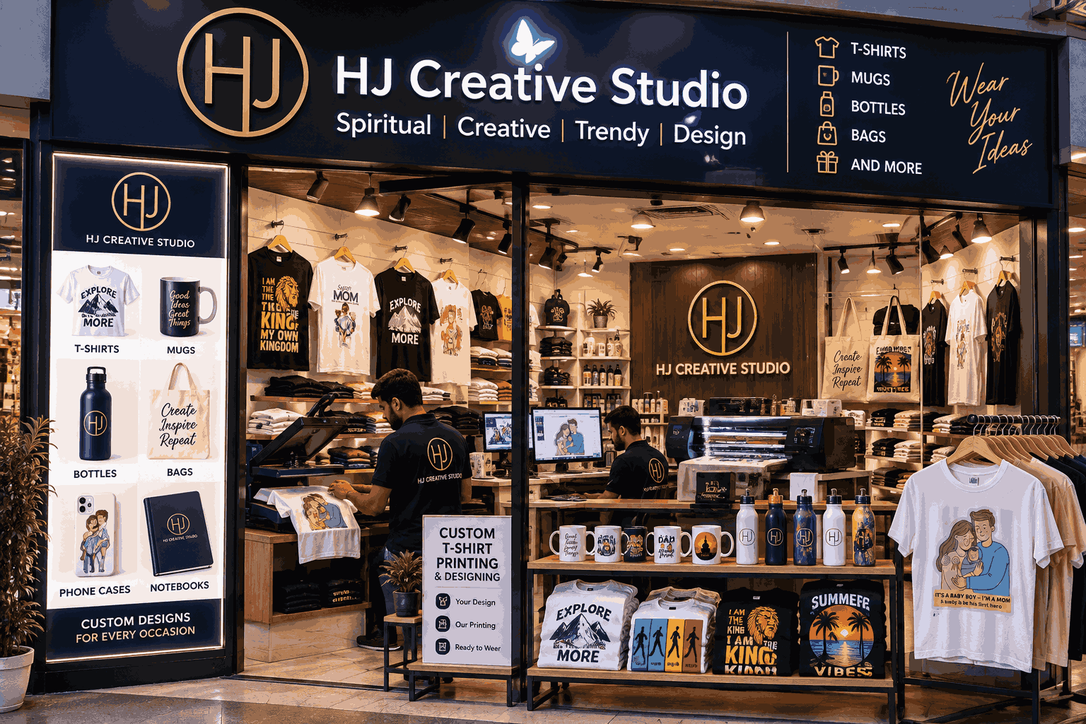 HJ Creative Studio project by Nakoda Creative Studio