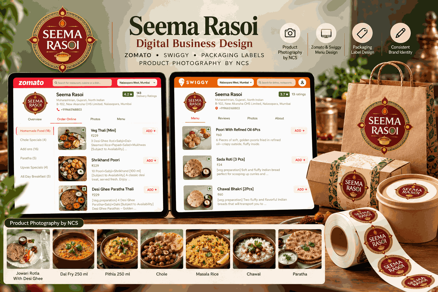 Seema Rasoi project by Nakoda Creative Studio